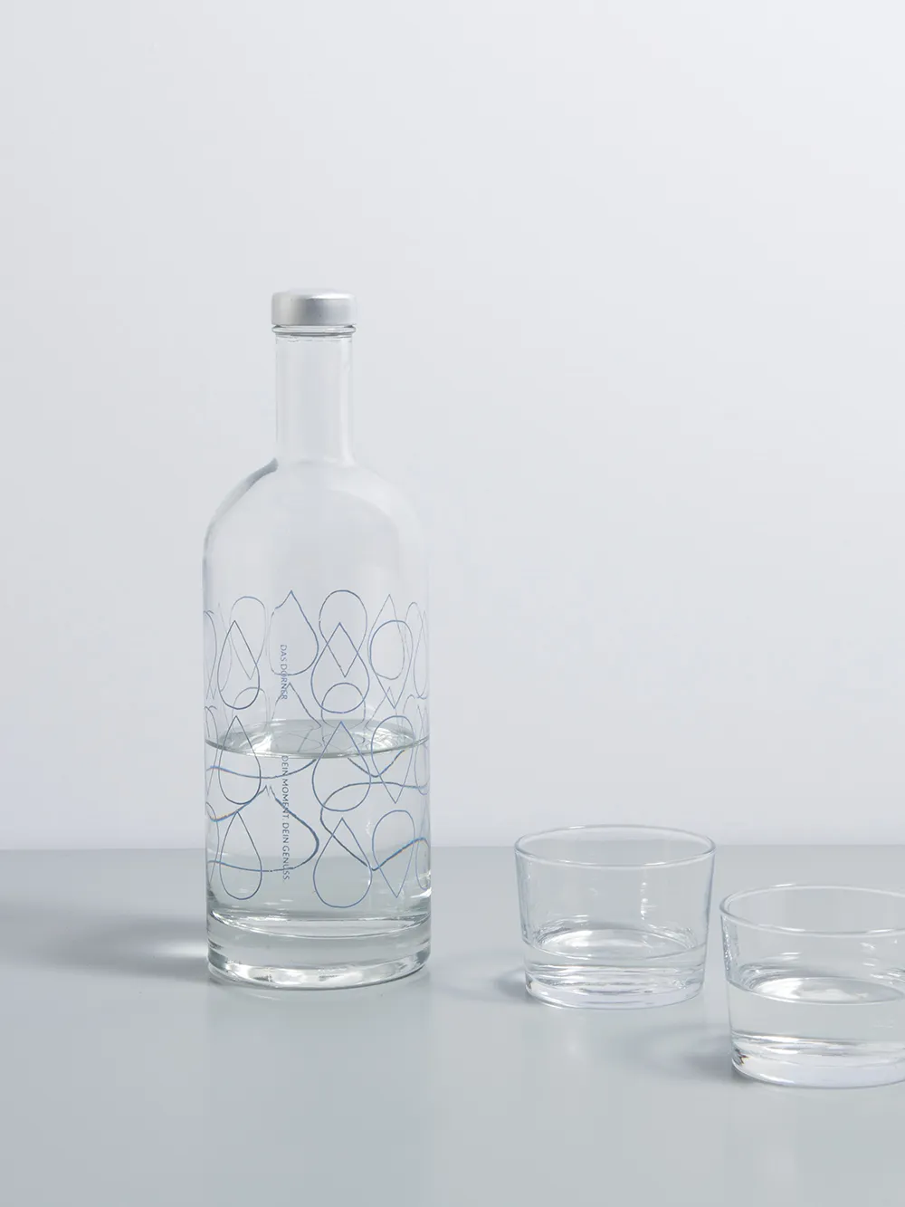 Trinkflasche mit den Das-Dorner-Formen