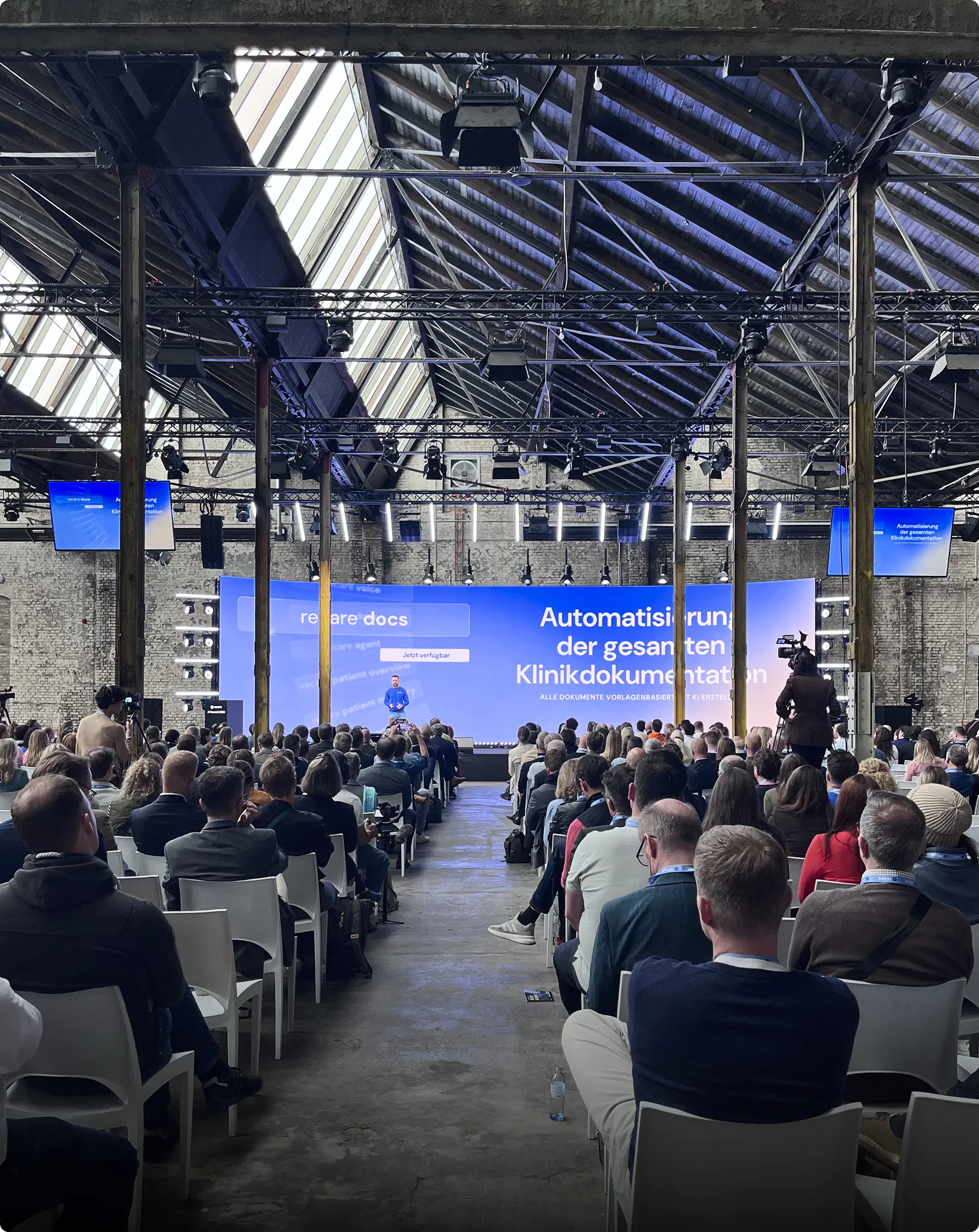 Recare-Bühne auf dem AI Summit