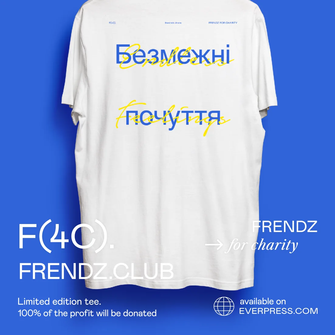 Kampagnen-Shirt der Ukraine-Edition
